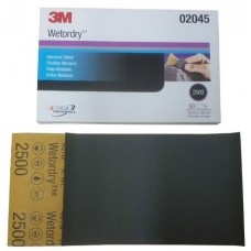 3M 02045 P2500 Наждачний водостійкий папір 401Q "Magic"