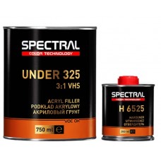 Грунт мокрий по мокрому, акриловий SPECTRAL 87231 Under 325 P3, 3:1 сірий, 0,75 л + Затверджувач Н6525, 0,25 л