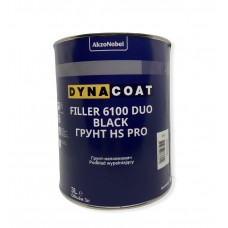 Акриловий грунт для авто Dyna 6100 DUO Чорний 3 л (без затверджувача)