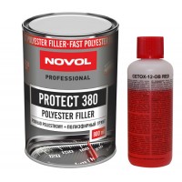 Полиэфирный грунт для авто NOVOL PROTECT 380, 0,8+0,08
