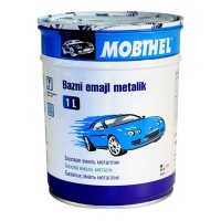 Автомобильная базовая эмаль металлик 690 Снежная Королева Mobihel 1 л