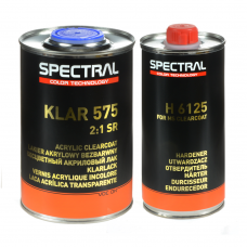 Лак безбарвний Spectral Klar 575 (SR) 2+1, 1л + Затверджувач Н6125, 0,5л