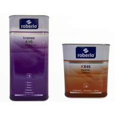 Акриловый Лак ROBERLO KRONOX 610 UHS 2:1, 5л + отвердитель KX45, 2,5 