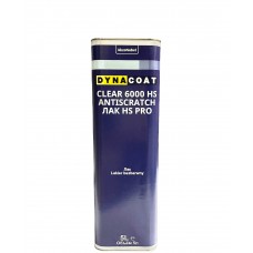 Лак акриловий безбарвний Dyna HS 6000 без затверджувача, 5л
