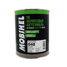 MOBIHEL  Акрилова Автоэмаль 2К Toyota 040, 0,75л