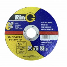 Ring  Круг відрізний по металу 125 х 1,2 х 22,23 