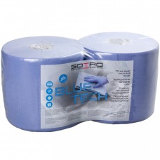  Рушник технічний гофрований тришаровий SOTRO BLUE TECH 