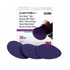 3M 36+ Фібровий диск Cubitron II з кріпленням Roloc, 75 мм